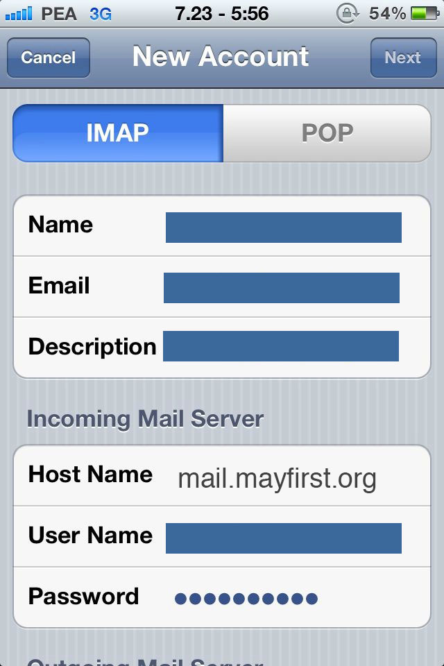 04 add account imap