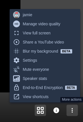 jitsi meet settings