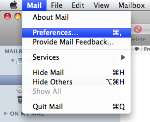 macmail preferences