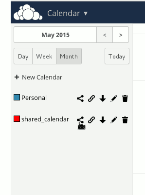 owncloud share calendar1